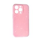 Чехол Silicon Shiny Case iPhone 14 Pro Glitter Pink
