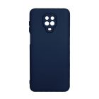 Чехол Original Soft Touch Case for Xiaomi Redmi Note 9s/Note 9 Pro/Note 9 Pro Max Midnight Blue with Camera Lens