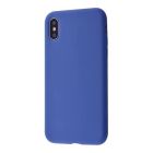 Original Silicon Case iPhone X/XS Dark Blue
