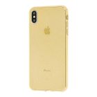 Original Silicon Case iPhone XS Max Star Gold