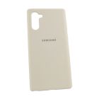 Чехол Original Soft Touch Case for Samsung Note 10/N970 White