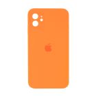 Чохол Original Soft Touch Case for iPhone 11 Orange with Camera Lens