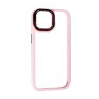 Чехол Swarovski New Case для iPhone 15 Pink Sand