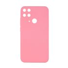 Чохол Original Soft Touch Case for Xiaomi Redmi 10с/Poco C40 Pink with Camera Lens
