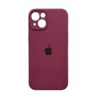 Чохол Soft Touch для Apple iPhone 13/14 Purple with Camera Lens Protection Square