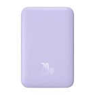 Зовнішній акумулятор Baseus Magnetic Mini Wireless Fast Charge 10000mAh 20W Purple (PPCX110105)