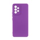 Чехол Original Soft Touch Case for Samsung A52/A525/A52S 5G/A528B Purple with Camera Lens