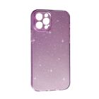 Чехол Silicon Shiny Case iPhone 12 Pro Max Glitter Lilac Pride