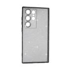 Чохол Silicon Shiny Case Samsung S24 Ultra/S928 Glitter Clear/Black
