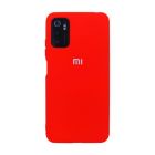 Чехол Original Soft Touch Case for Xiaomi Poco M3 Pro/Note 10 5G Red