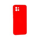 Чохол Original Soft Touch Case for Samsung A03-2022/A035  Red with Camera Lens