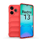 Чохол Cosmic Magic Shield for Xiaomi Redmi 13 4G/Poco M6 4G Red with Camera Lens