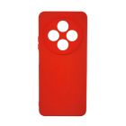 Чехол Original Soft Touch Case for Xiaomi Redmi 14C/Poco C75 Red with Camera Lens