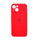 Чохол Soft Touch для Apple iPhone 13/14 Red with Camera Lens Protection Square