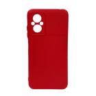 Чохол Original Soft Touch Case for Xiaomi Poco M5/Redmi Note 11R Red with Camera Lens