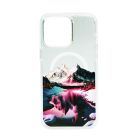 Чехол Wave Above Case для iPhone 14 Pro Clear with MagSafe Rose Vallery
