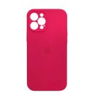 Чохол Soft Touch для Apple iPhone 13 Pro Rose Red with Camera Lens Protection Square