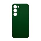 Чехол Original Soft Touch Case for Samsung S23 Plus/S916 Dark Green with Camera Lens