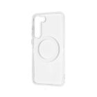 Чохол Original Silicon Case Samsung S23 Plus/S916 with MagSafe Clear