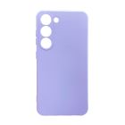 Чехол Original Soft Touch Case for Samsung S23/S911 Lavander with Camera Lens
