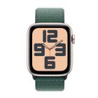 Смарт-годинник Apple Watch Series SE 2 40mm Starlight with Lake Green Sport Loop (MXEH3)