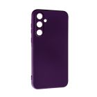 Чехол Original Soft Touch Case for Samsung A35-2024/A356 Deep Purple with Camera Lens