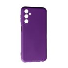 Чехол Original Soft Touch Case for Samsung M34-M346 Purple with Camera Lens