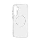 Original Silicon Case Samsung S25 Plus with MagSafe Clear