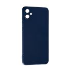 Чехол Original Soft Touch Case for Samsung A05-2023/A055 Dark Blue with Camera Lens