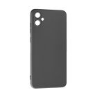 Чехол Original Soft Touch Case for Samsung A05-2023/A055 Dark Grey with Camera Lens