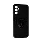 Чехол Armor Antishock Case для Samsung A14-A145 with Ring Black with Camera Lens