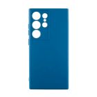 Чохол Original Soft Touch Case for Samsung S24 Ultra/S928B Navy Blue with Camera Lens