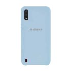 Чехол Original Soft Touch Case for Samsung A01-2020/A015 Lilac Blue