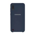 Чехол Original Soft Touch Case for Samsung A01-2020/A015 Midnight Blue
