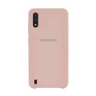 Чехол Original Soft Touch Case for Samsung A01-2020/A015 Pink Sand