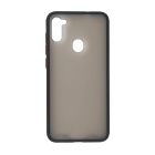 Чехол накладка Goospery Case для Samsung A11-2020/A115/M11-2019/M115 Black/Red