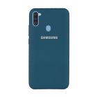 Чехол Original Soft Touch Case for Samsung A11-2020/A115/M11-2019/M115 Cosmos Blue