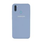Чехол Original Soft Touch Case for Samsung A11-2020/A115/M11-2019/M115 Mist Blue