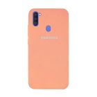 Чехол Original Soft Touch Case for Samsung A11-2020/A115/M11-2019/M115 Pink
