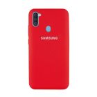 Чехол Original Soft Touch Case for Samsung A11-2020/A115/M11-2019/M115 Red