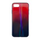 Чохол Silicon Mirror Shine Gradient Case для iPhone 8 Plus Ruby Red