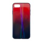 Silicon Mirror Shine Gradient Case для iPhone 8 Plus Ruby Red