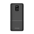 Зовнішній акумулятор Sigma mobile X-power SI20A2QL 20000mAh Type-C PD20W QC22,5W Black