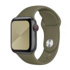 Ремінець для Apple Watch 38mm/40mm Silicone Watch Band Khaki
