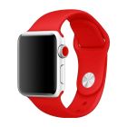Ремешок для Apple Watch 42mm/44mm Silicone Watch Band Red