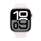 Смарт-годинник Apple Watch Series 10 42mm Silver with Light Blush Sport Band (MWWW3)