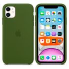 Чехол Soft Touch для Apple iPhone 11 Dark Olive