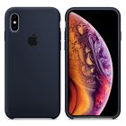 Чехол Soft Touch для Apple iPhone XS  Max Midnight Blue (Original)