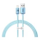 Кабель Baseus Crystal Shine Series Fast Charging Lightning 2.4A 2m Sky Blue (CAJY001203)