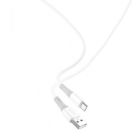 Кабель XO NB225 Type-C 1m 2.4A Silicone White
